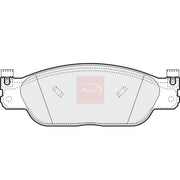 Apec Front Brake Pad Set PAD1132