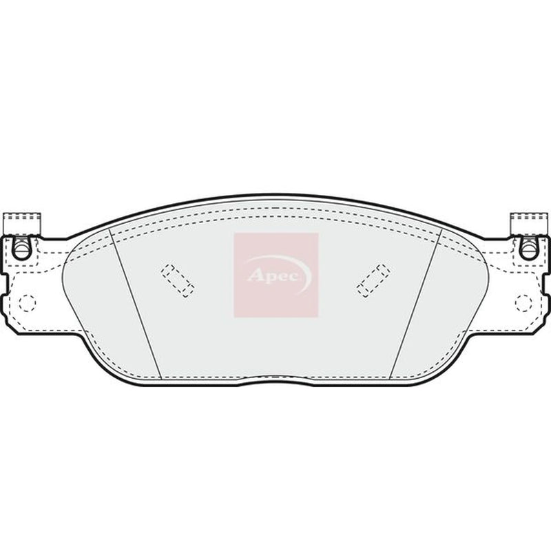 Apec Front Brake Pad Set PAD1132