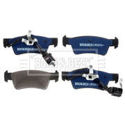 Borg & Beck 4 x Rear Brake Pad Set BBP2011