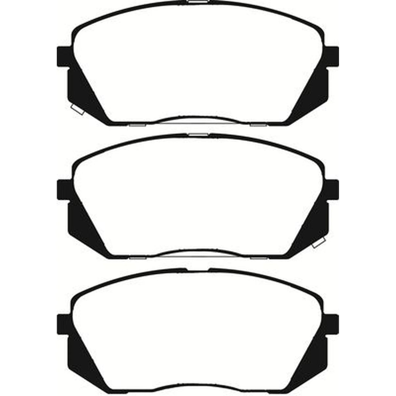 Abtex Front Brake Pad Set PLU2458