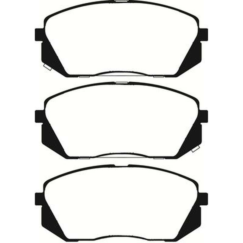 Abtex Front Brake Pad Set PLU2458