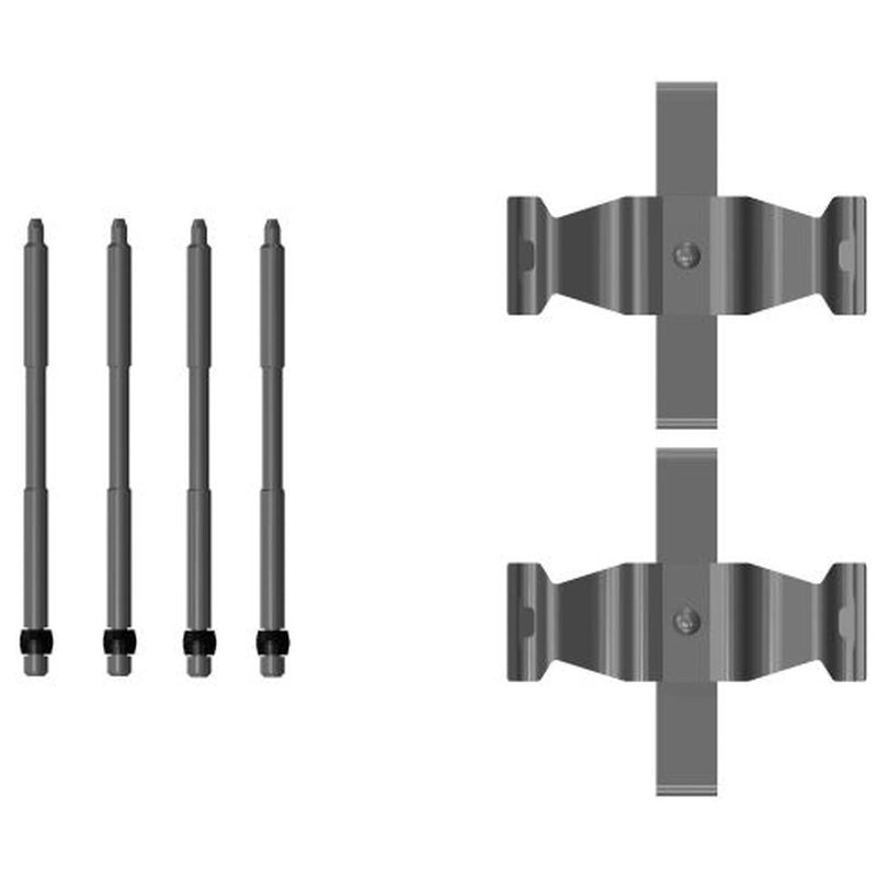 Textar Brake Pad Accessory Fitting Kit Front 82555100