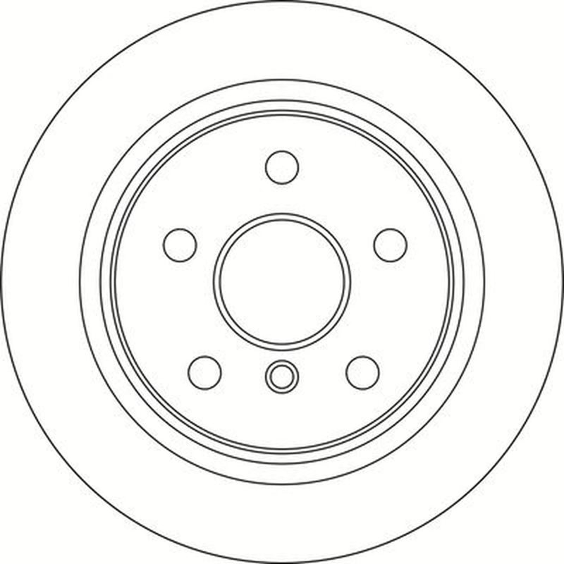 Abtex 2 x Vented Front Brake Discs BD1894V