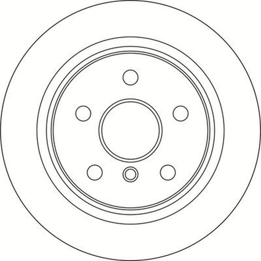 Abtex 2 x Vented Front Brake Discs BD1894V