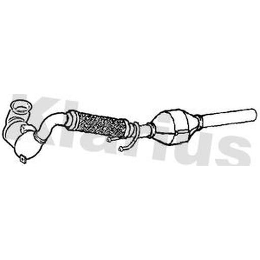 Klarius Catalyst Type Approved With Pipe 323663