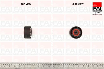 FAI Timing Belt Deflection Pulley/Guide Pulley OD ID Wide