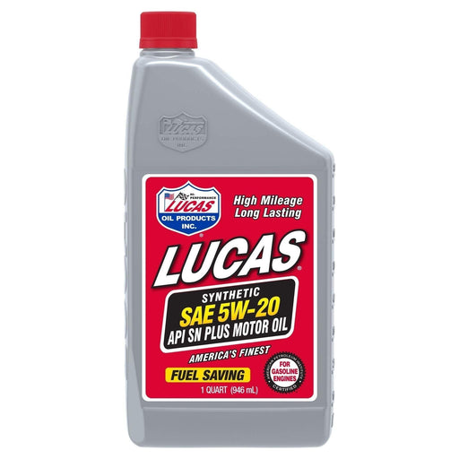 Lucas Oil Synthetic 5W20 Motor Oil 1 Litre 10082 Lucas Oil  - Town Parts