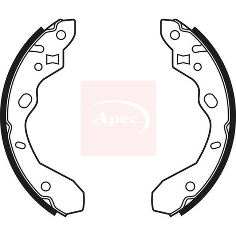 Apec Brake Shoe Set Axle Kit SHU579