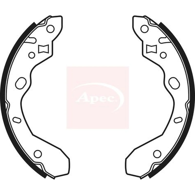 Apec Brake Shoe Set Axle Kit SHU579