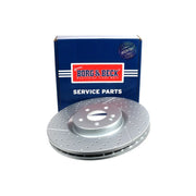 Borg & Beck 2 x / Front Brake Discs BBD6187S