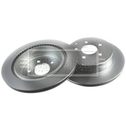 Borg & Beck 2 x Vented Rear Brake Discs BBD4573