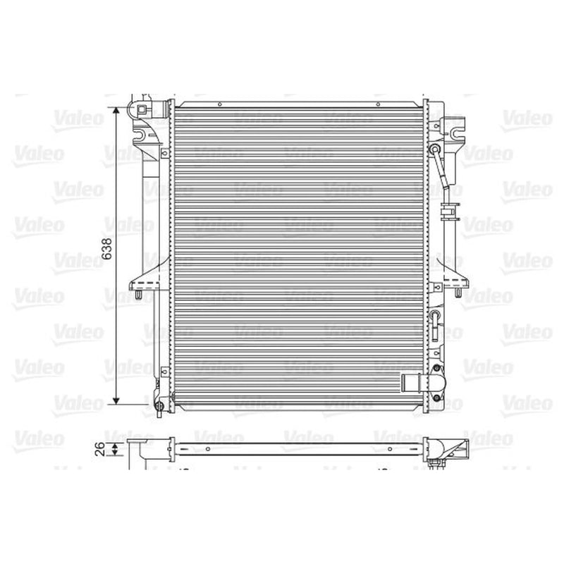 Valeo Engine Radiator 701585