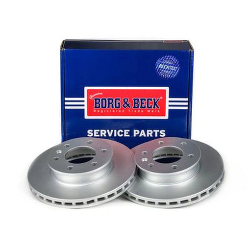 Borg & Beck 2 x Vented Front Brake Discs BBD4570