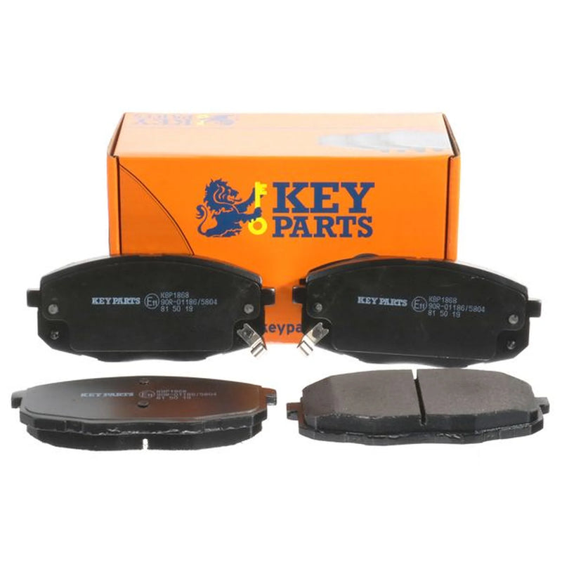 Key Parts 4 x Front Brake Pad Set KBP1868
