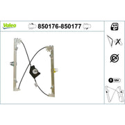 Valeo Electric Window Regulator Lifter Left Front 850176