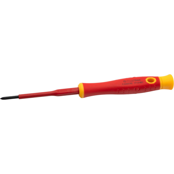 Sealey VDE Precision Screwdriver Phillips PH0 x 75mm