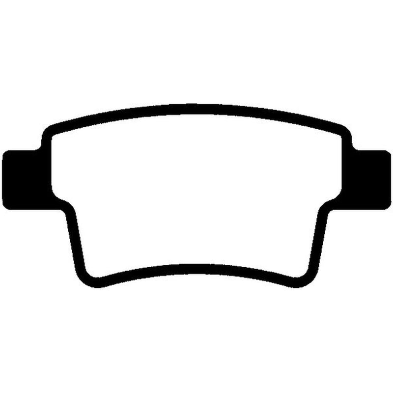Abtex Rear Brake Pad Set PLU1282