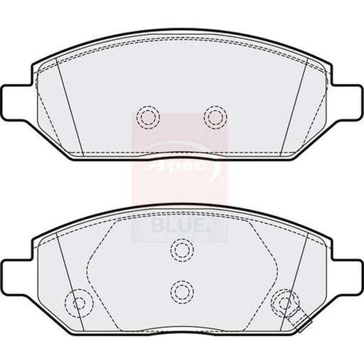 Apec Front Brake Pad Set PD3777