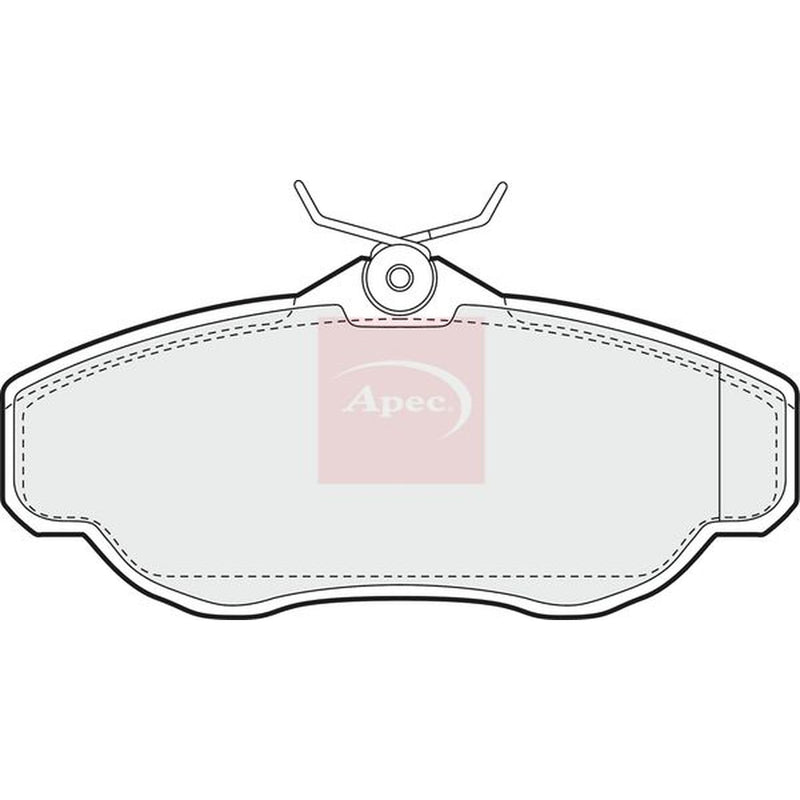 Apec Front Brake Pad Set PAD904