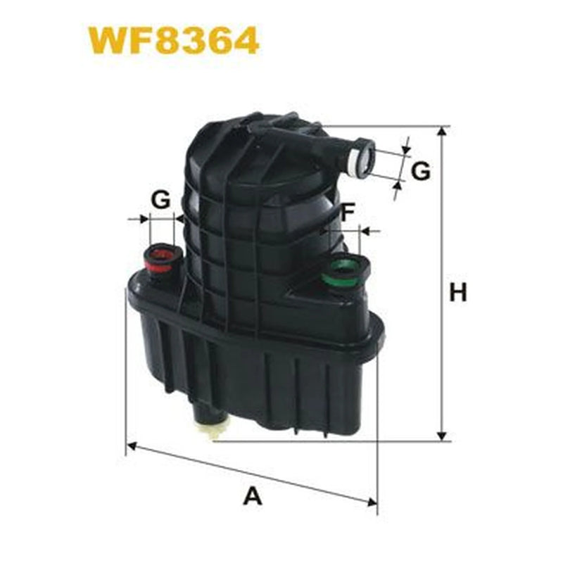 WIX Fuel Filter Element WF8364