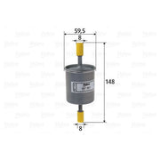 Valeo Fuel Filter Element 587061