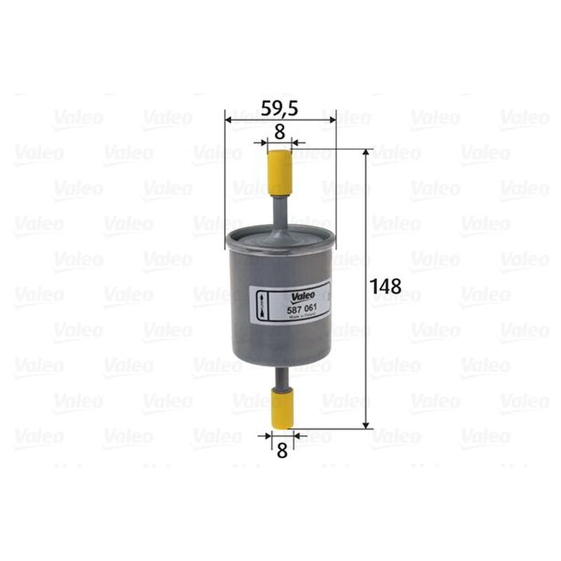 Valeo Fuel Filter Element 587061