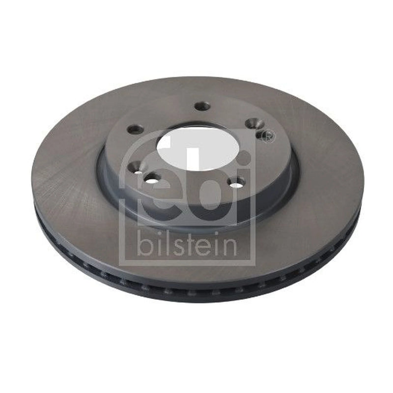 Febi 2 x Internally Vented Front Brake Discs 108394