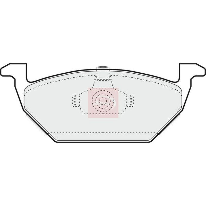 Apec Front Brake Pad Set PAD966