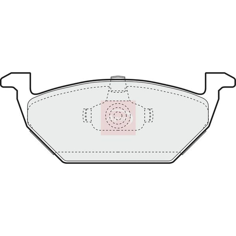 Apec Front Brake Pad Set PAD966