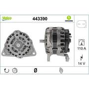 Valeo Car Alternator 12V 443390