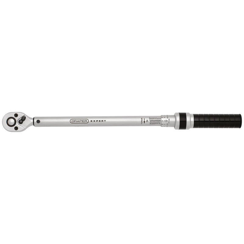 Draper Expert Ratchet Torque Wrench 1/2" Sq. Dr. 40-200Nm