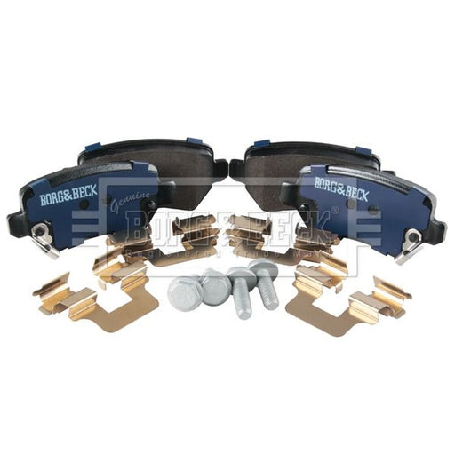 Borg & Beck 4 x Rear Brake Pad Set BBP1777