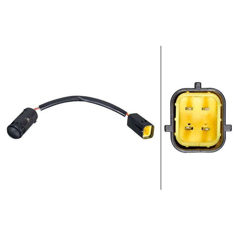 Hella Parking Sensor (PDC) Right Rear 6PX 358 269-381