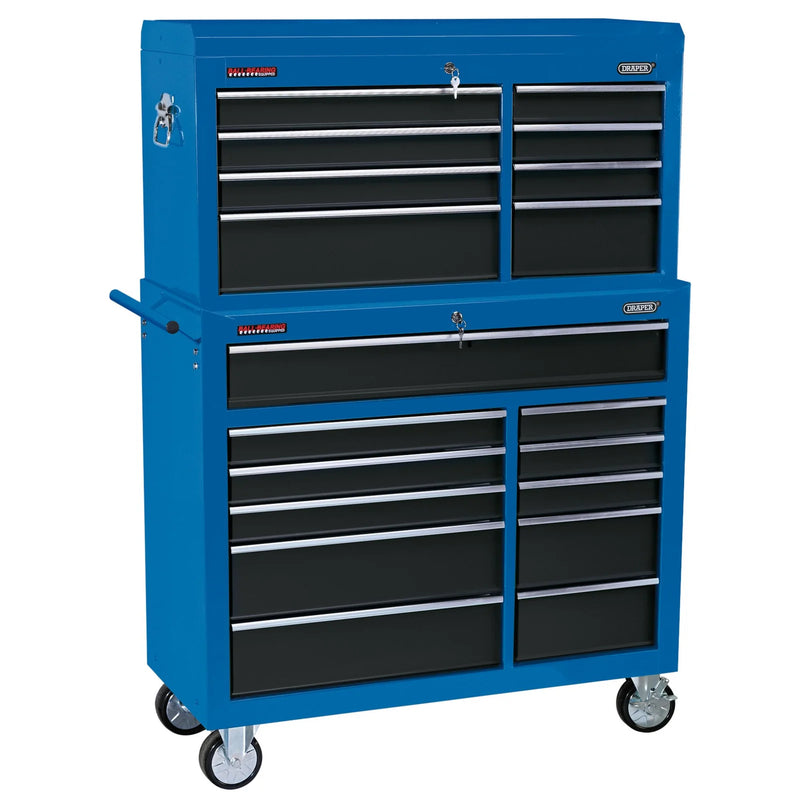 Draper Combined Roller Cabinet and Tool Chest, 19 Drawer