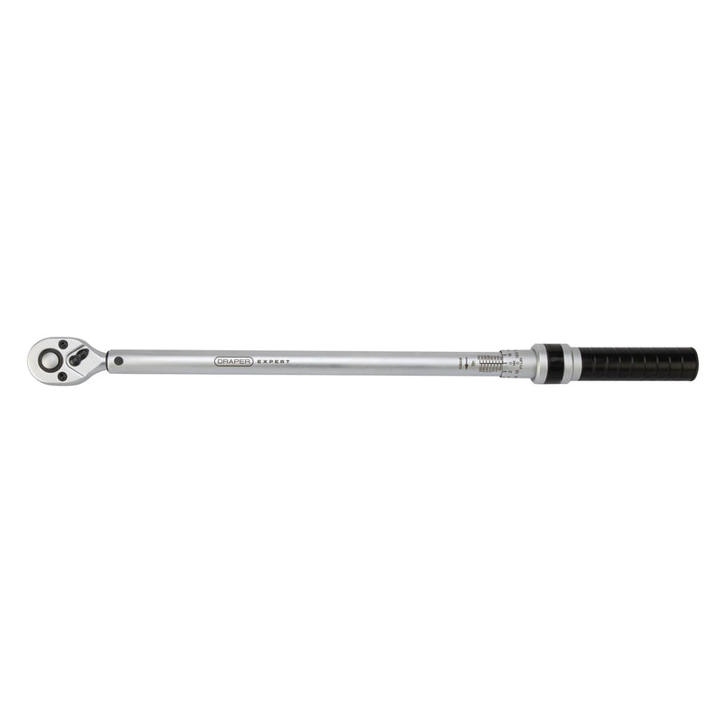 Draper Expert Ratchet Torque Wrench 1/2" Sq. Dr. 60-340Nm