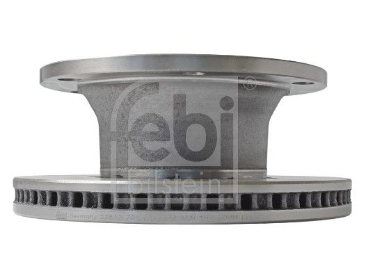 Febi 2 x Brake Disc Set Internally Vented Rear