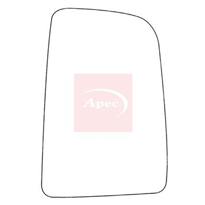Apec Exterior Wing Mirror Glass Right AMS2076