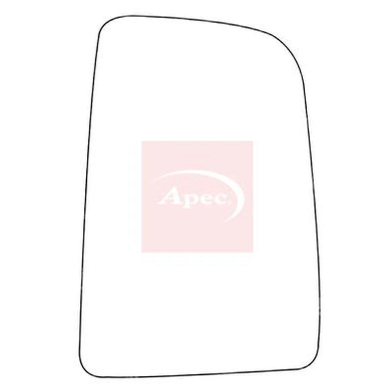 Apec Exterior Wing Mirror Glass Right AMS2076