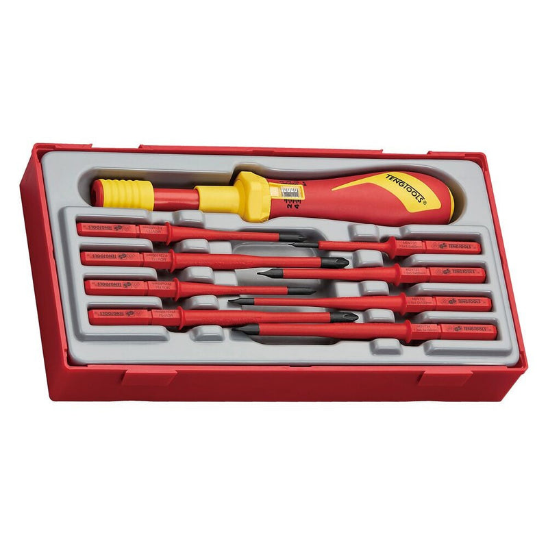 Teng Tools Insulated Torque Screwdriver Set TT1 9 Pieces