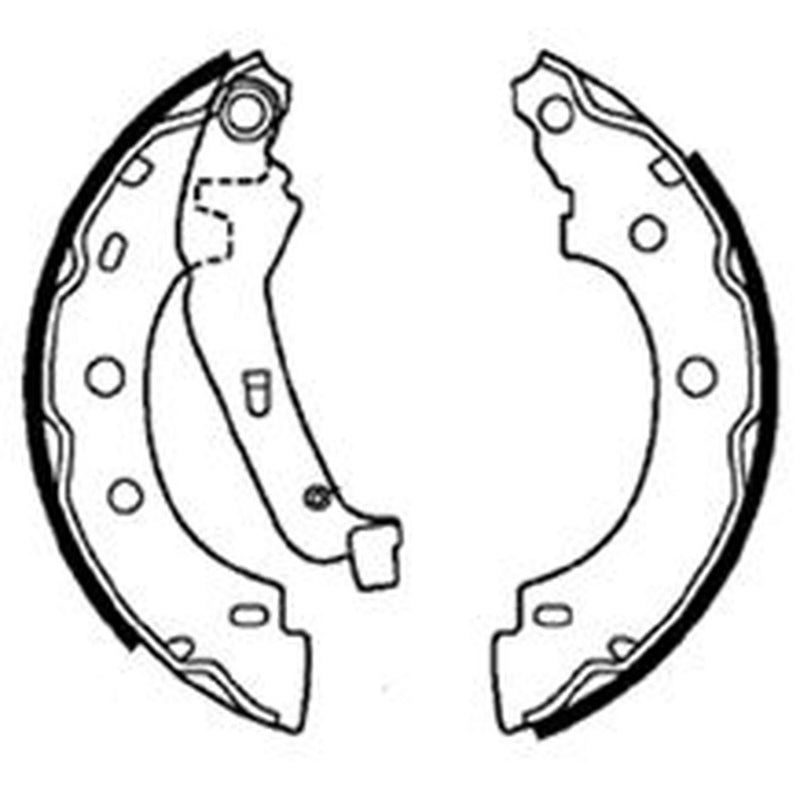 Abtex Brake Shoe Set Axle Kit ABS3479