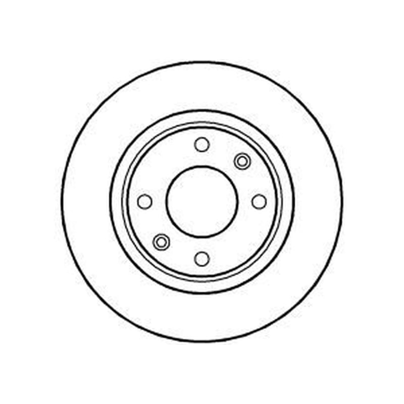 Abtex 2 x Vented Front Brake Discs BD865V