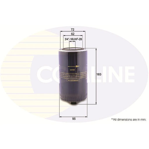 Comline Engine Oil Filter EOF054