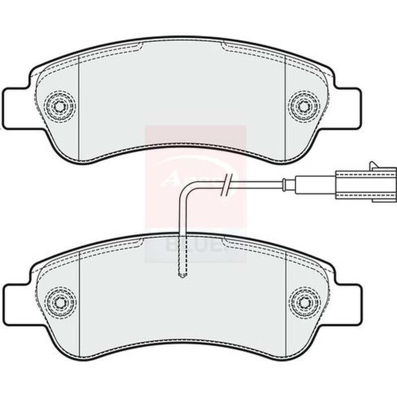 Apec Rear Brake Pad Set PD3381