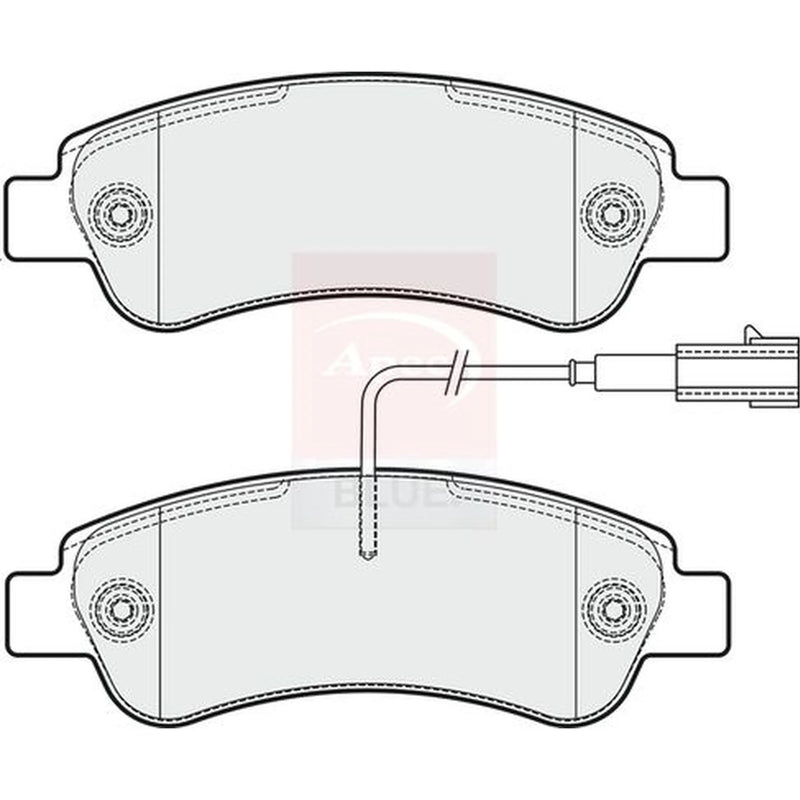 Apec Rear Brake Pad Set PD3381