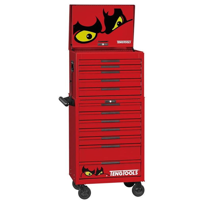 Teng Tools Mobile Tool Kit TKS26R528F 528 Pieces Red