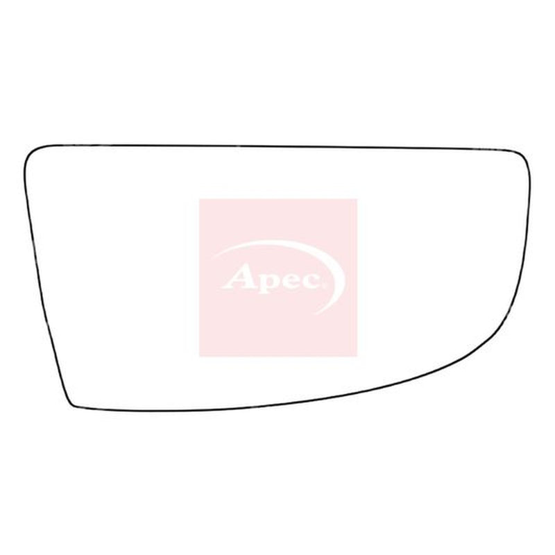 Apec Exterior Wing Mirror Glass Right AMS2026
