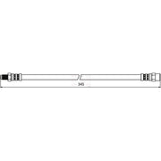 Apec Brake Hydraulic Hose Line Rear HOS3953