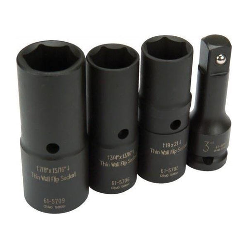 Carlyle Hand Tools Socket Set - Deep & Shallow - Thin Wall - SAE Carlyle Hand Tools  - Town Parts