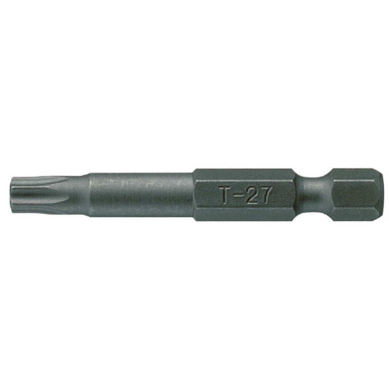 Teng Tools Bits TX8 50mm Hex Drive S2 Steel - 3 Pack
