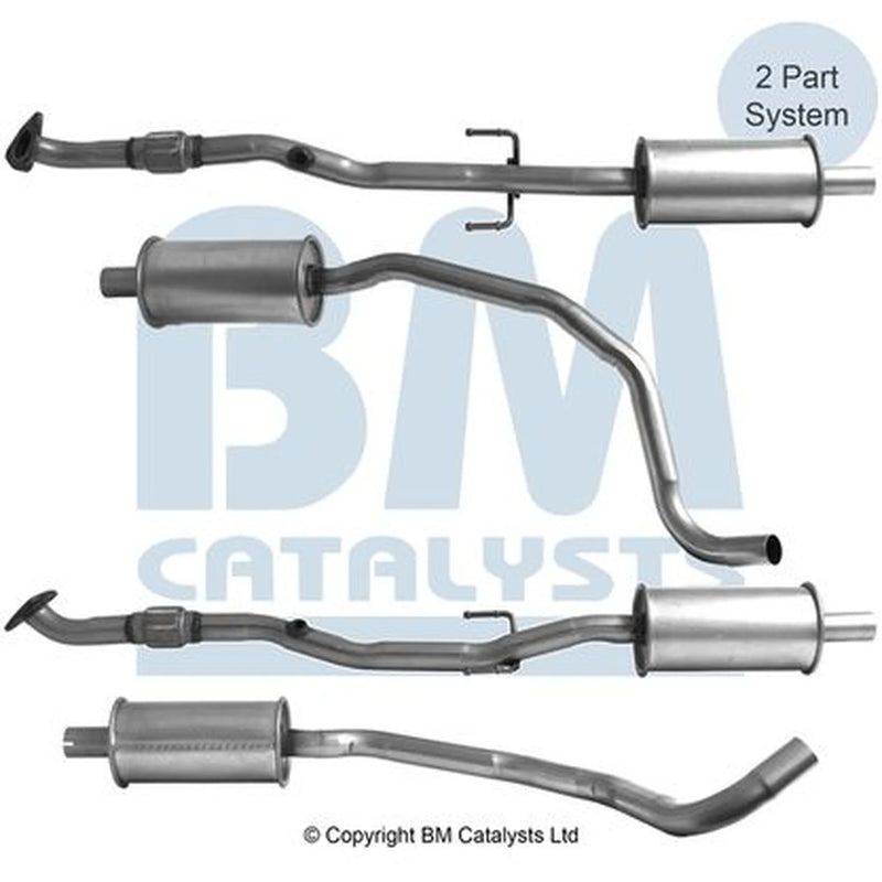 BM Catalysts Exhaust Pipe OD BM50970